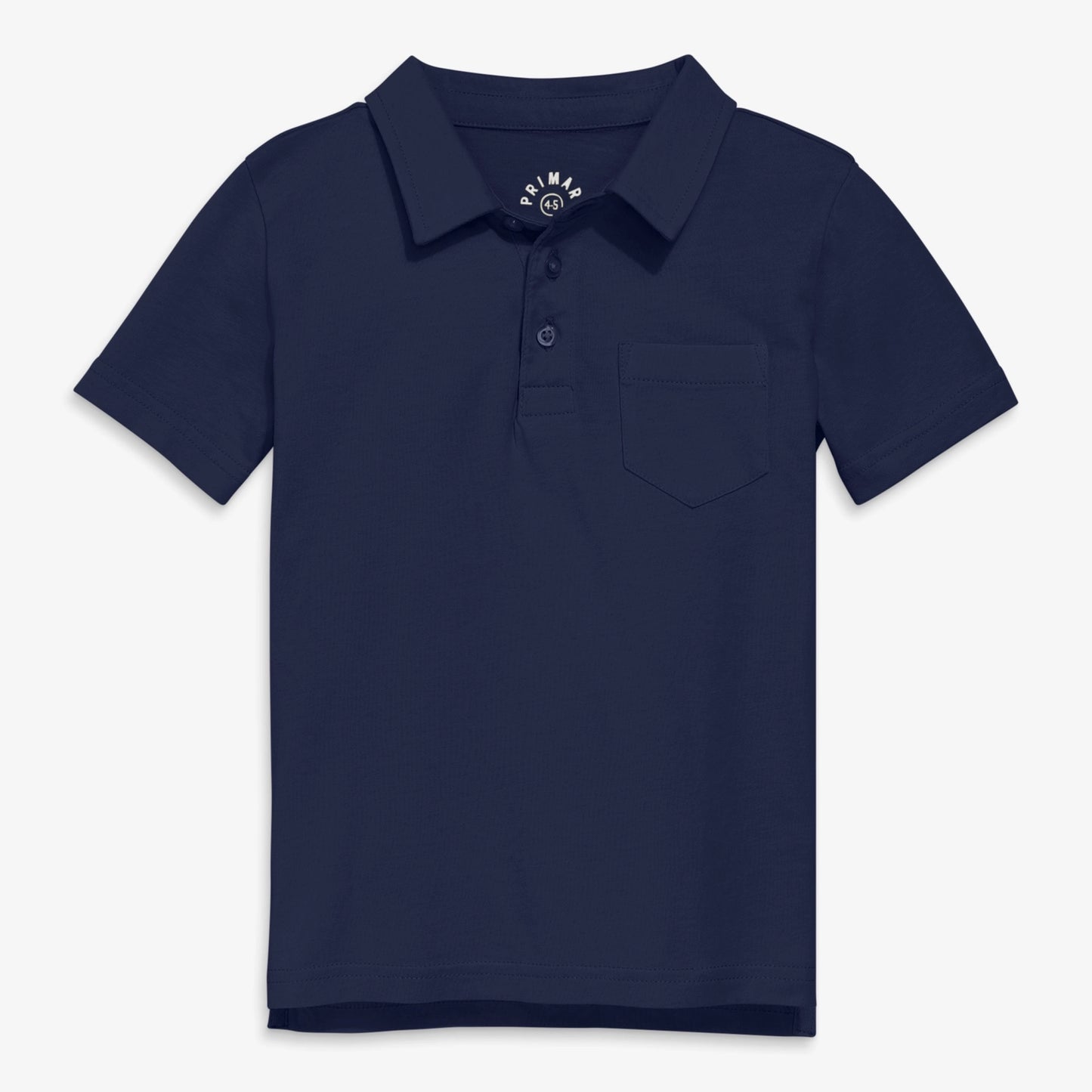Toddler & Youth Cotton Polo w/ Crest