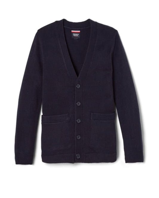 V Neck Letterman Cardigan