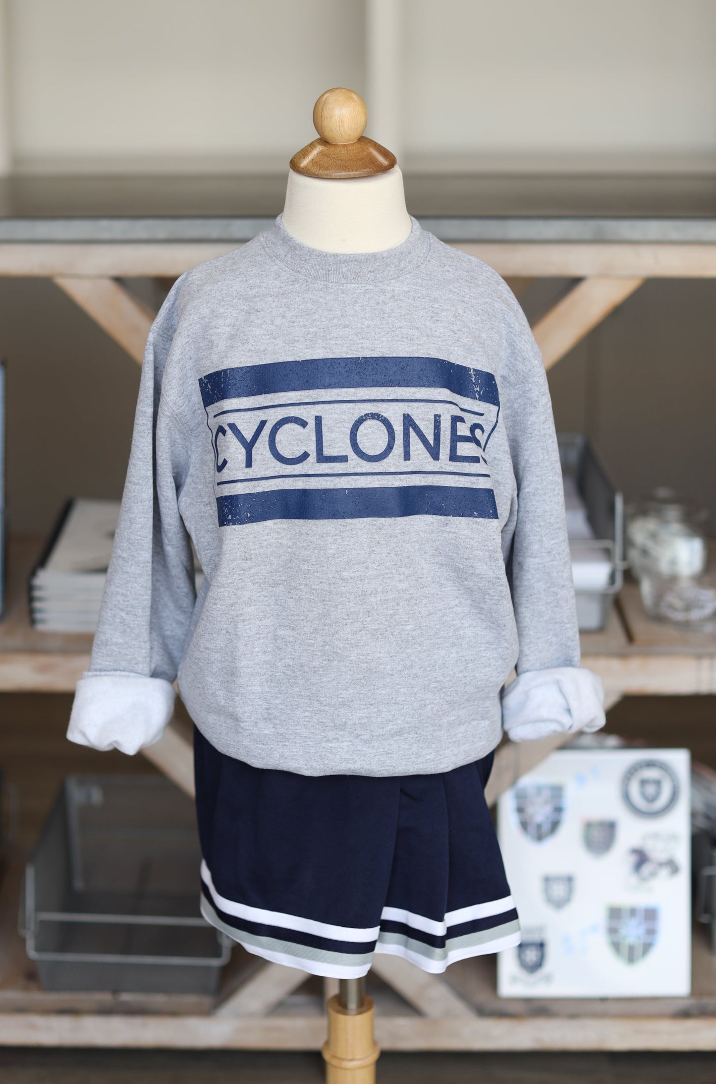 Youth Cyclones Stamp Sweatshirt
