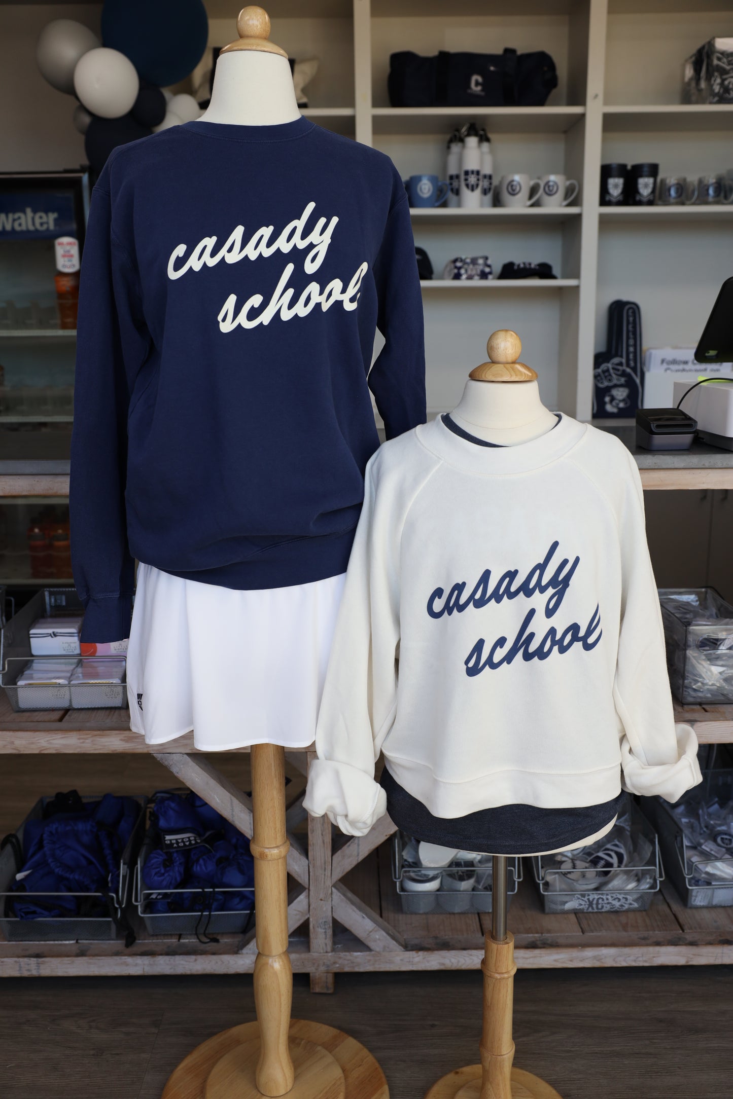 Casady School Script Pullover