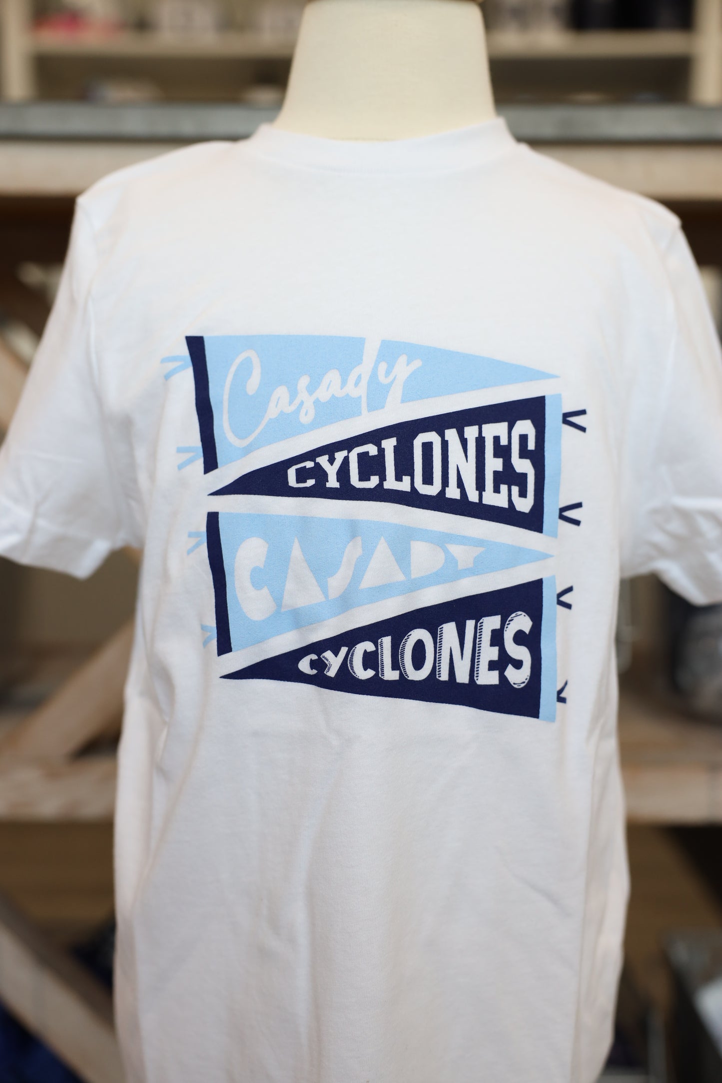 Casady Cyclones Pennant Tee