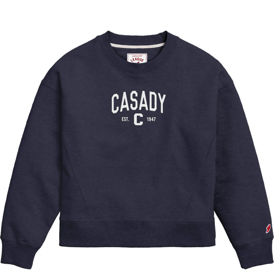 Women's "CASADY C" Embroidered Crewneck