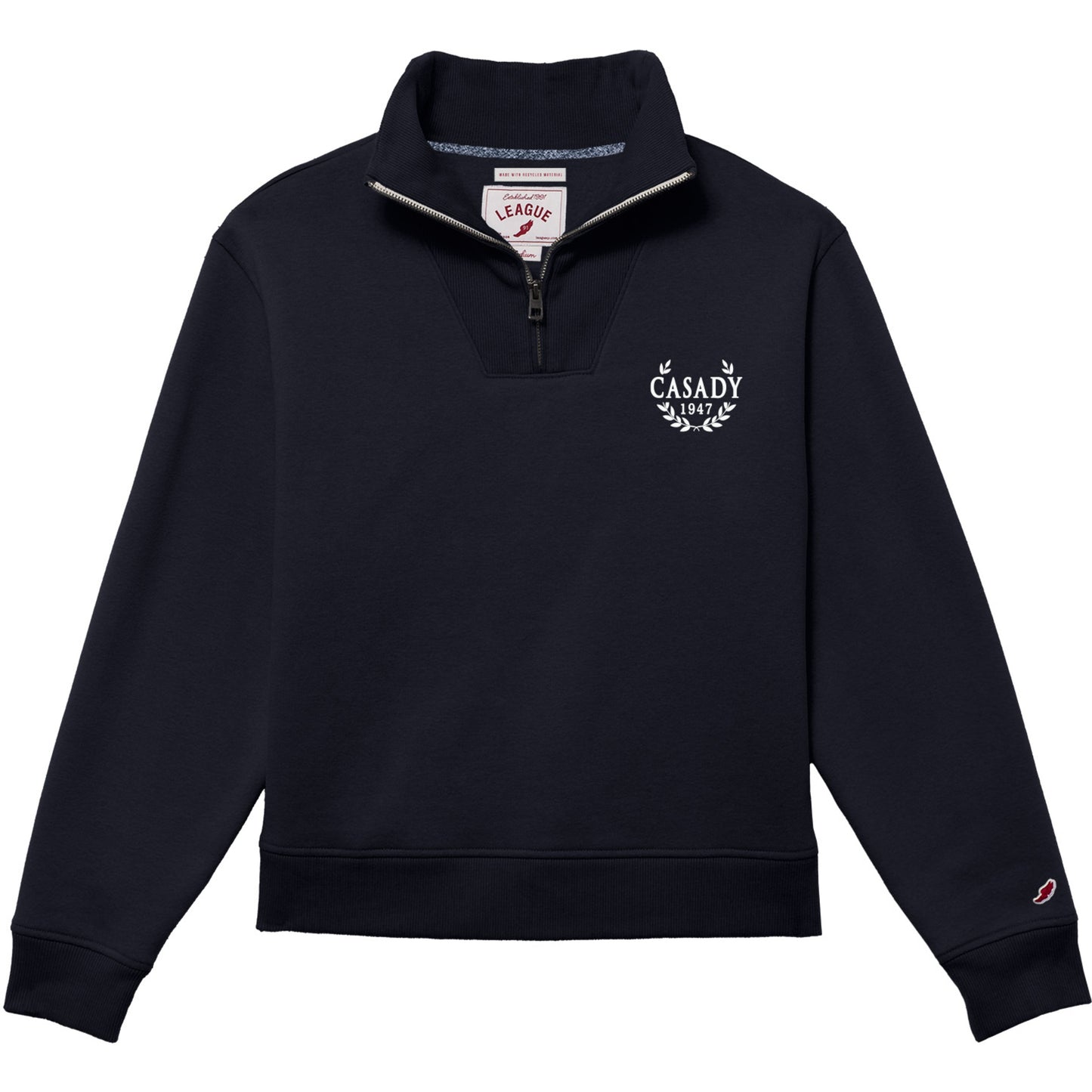 League Embroidered 1947 1/4 Zip
