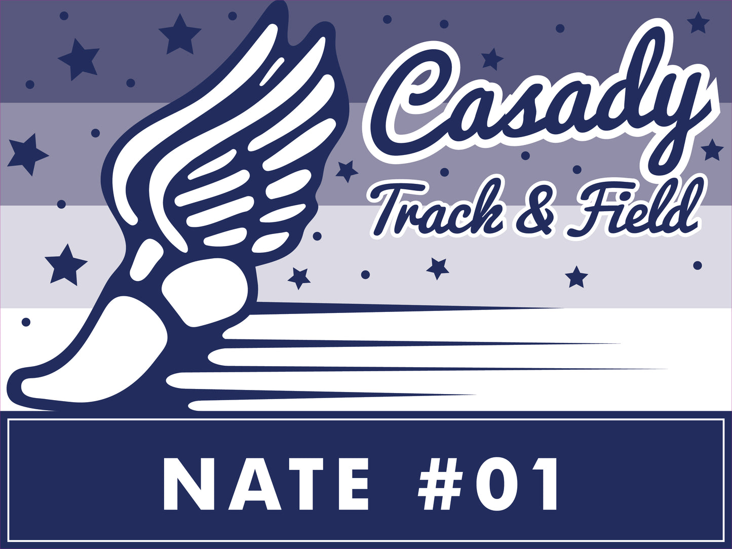 Custom Sports Yard Sign