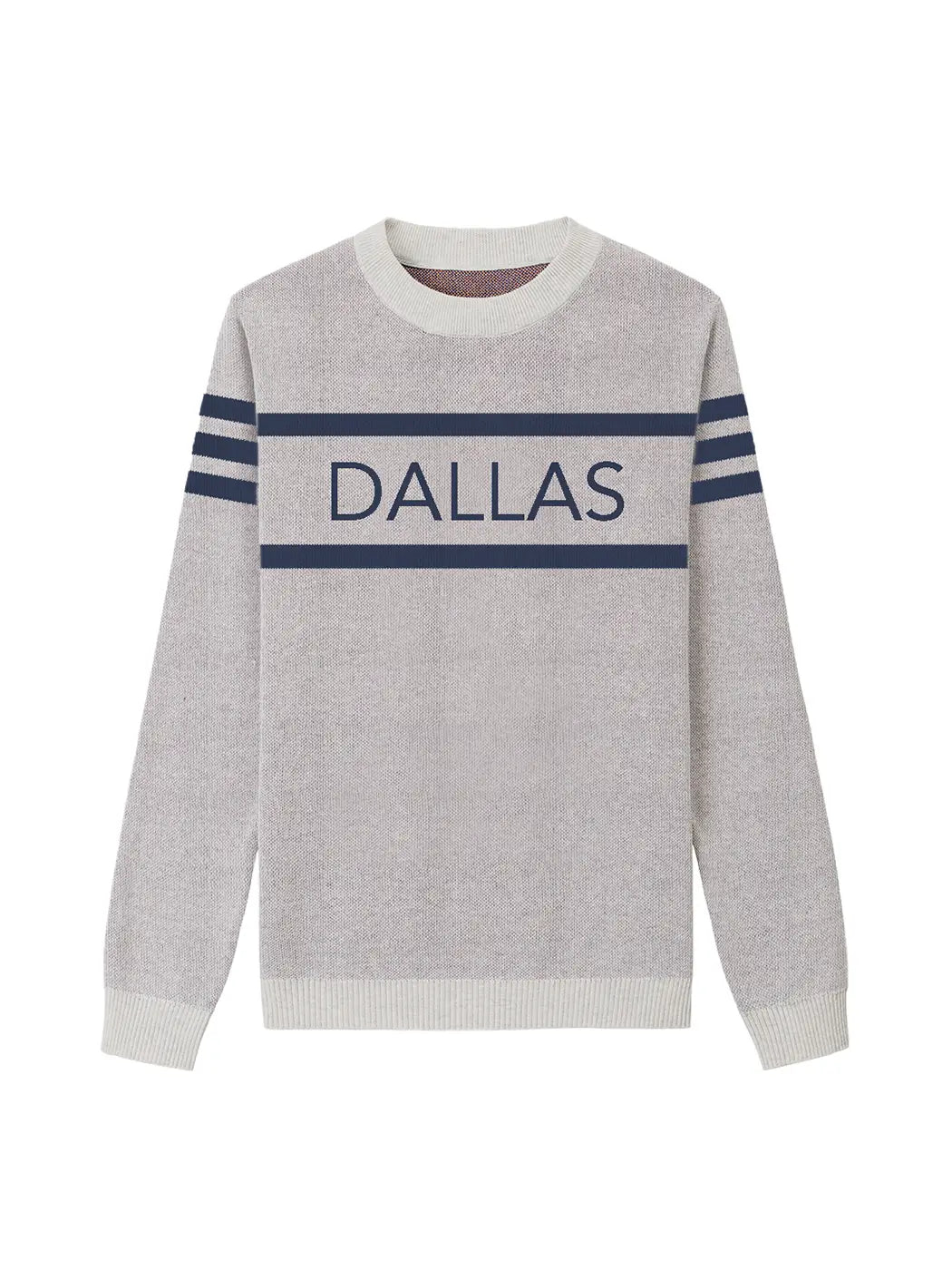 Striped Sleeve "Casady" Sweater