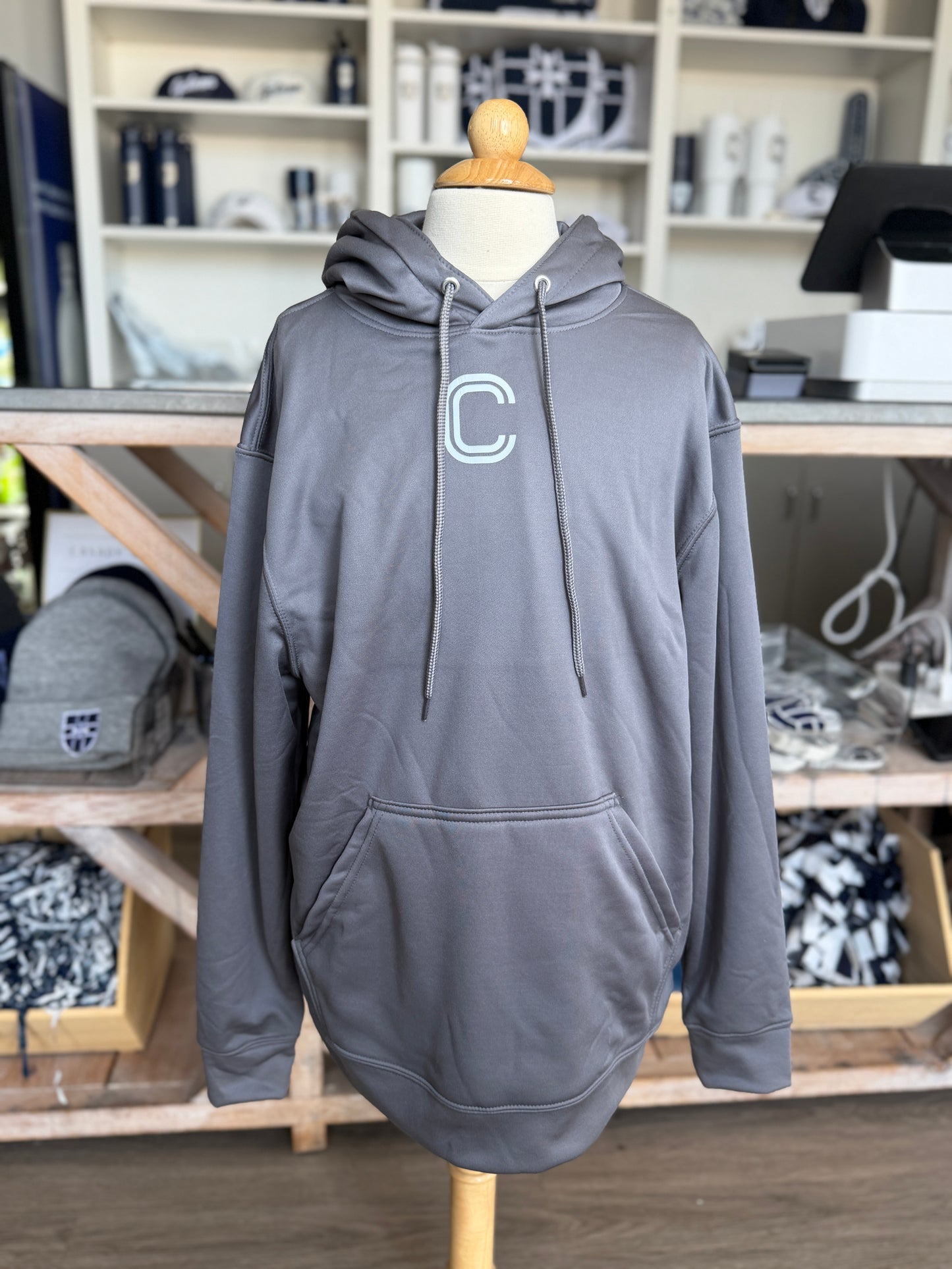 "C" Overtime Design Performance Hoodie