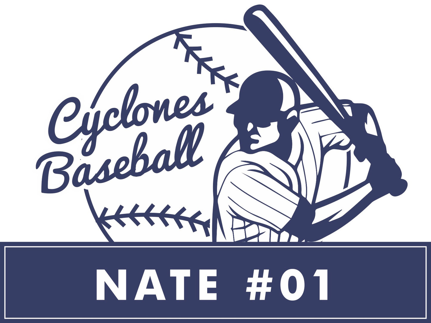 Custom Sports Yard Sign