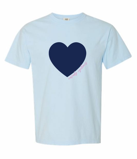 Casady Cyclones Heart Tee
