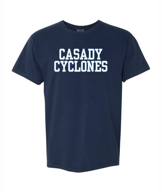 Casady Cyclones Outline Tee