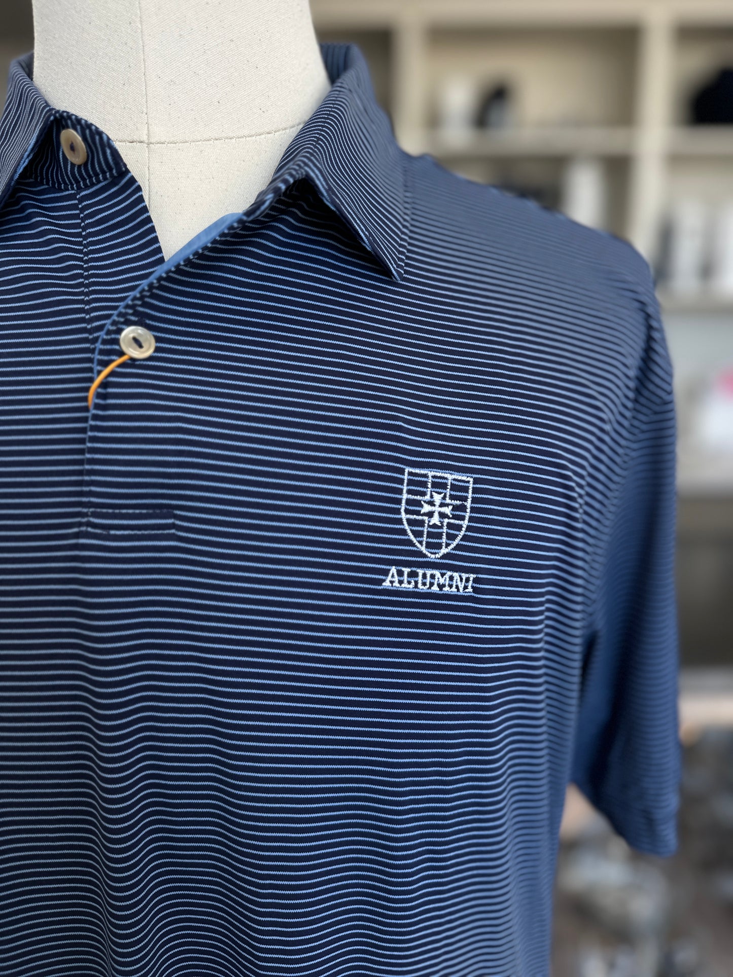 Peter Millar Featherweight Polo w/ Crest