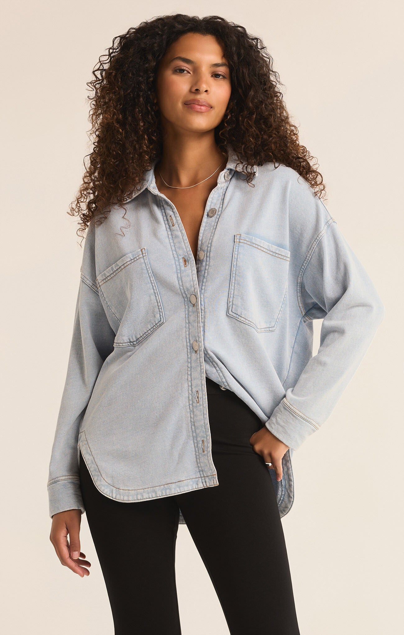 C Denim Shirt Jacket