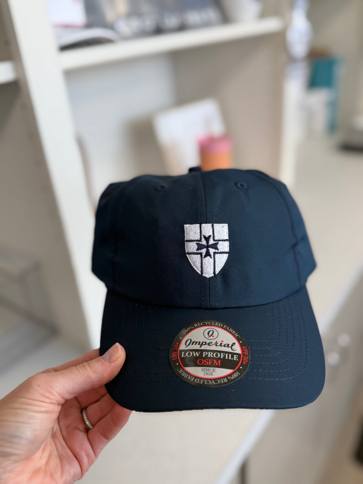 Imperial Performance Hat with Crest - 2 Colors