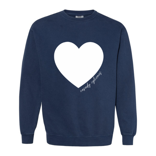 Heart Hoodie and Sweatshirt