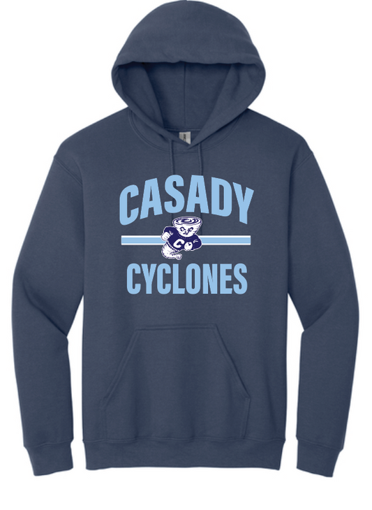 Casady Cyclones Stripe Hoodie