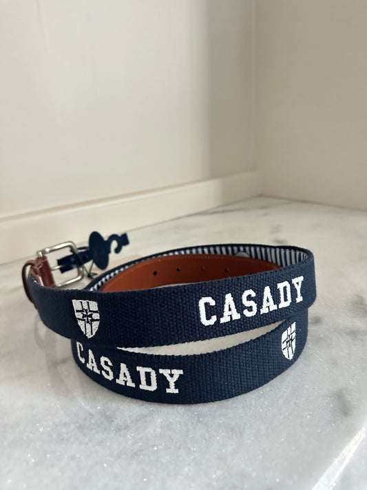 Peter Millar Casady Embroidered Belt
