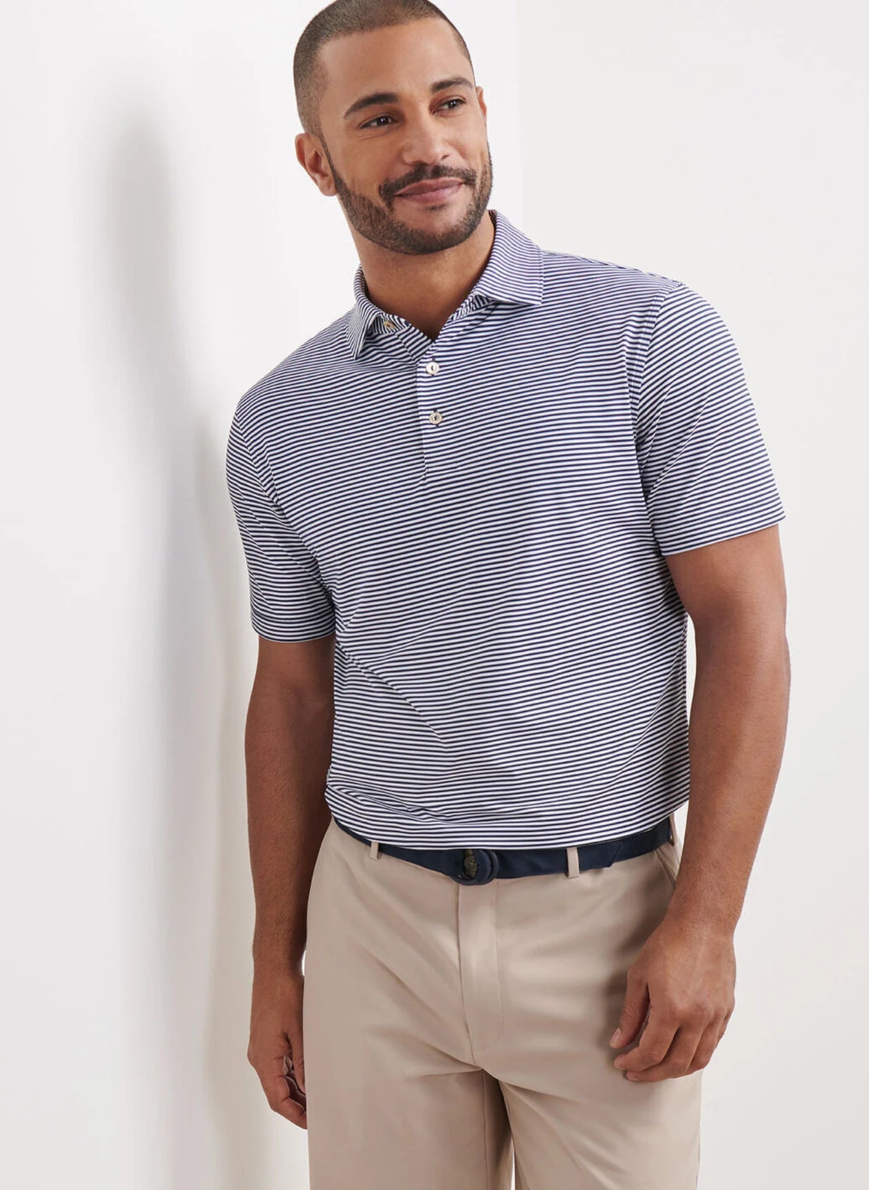 Peter Millar Hales Jersey Polo w/ C