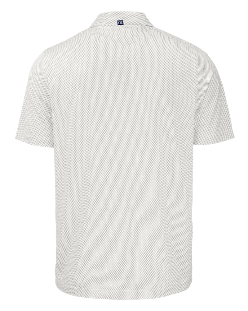 Symmetry Print Polo with Crest