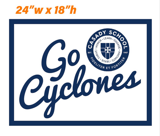 Casady School Yard Sign