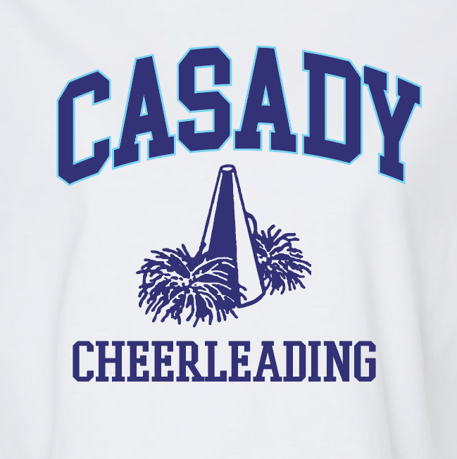 Megaphone Cheer Crop Tee