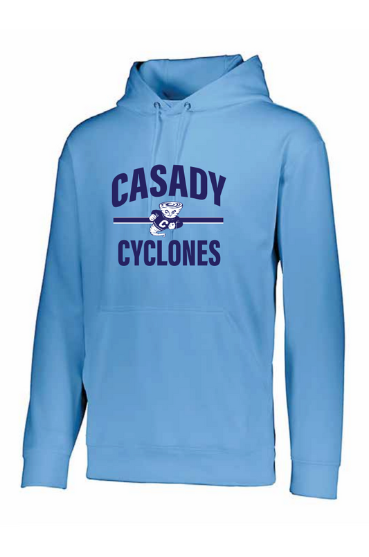 Casady Cyclones Stripe Performance Hoodie