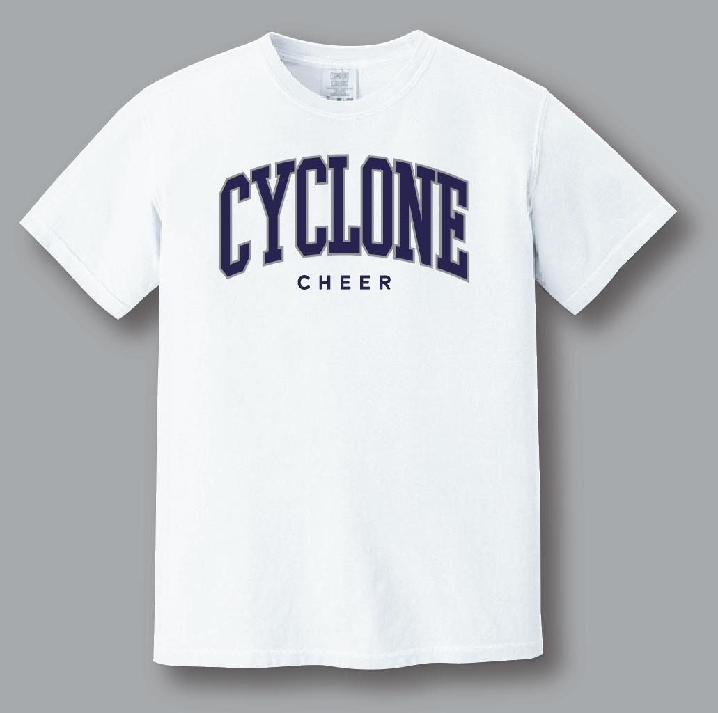 Cyclone Cheer Tee - 2 colors