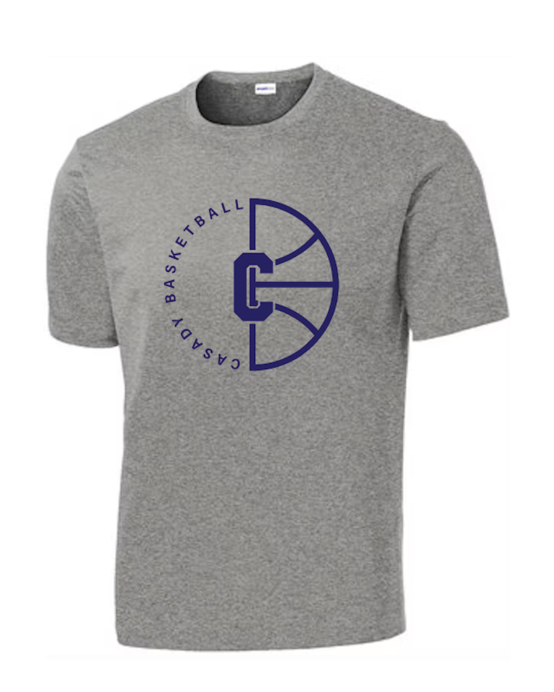 Casady Basketball Performance & Cotton Tee