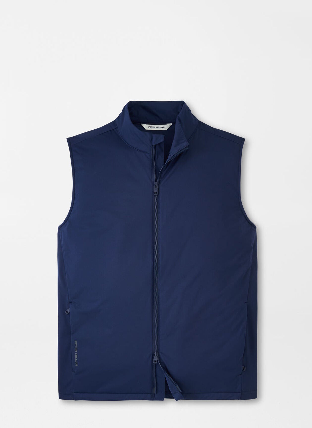 Peter Millar Fuse Hybrid Vest in Navy w/ Open Crest