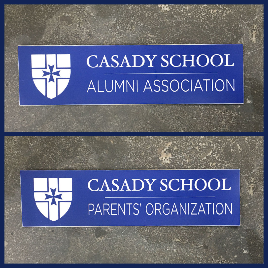 Casady School Bumper Stickers