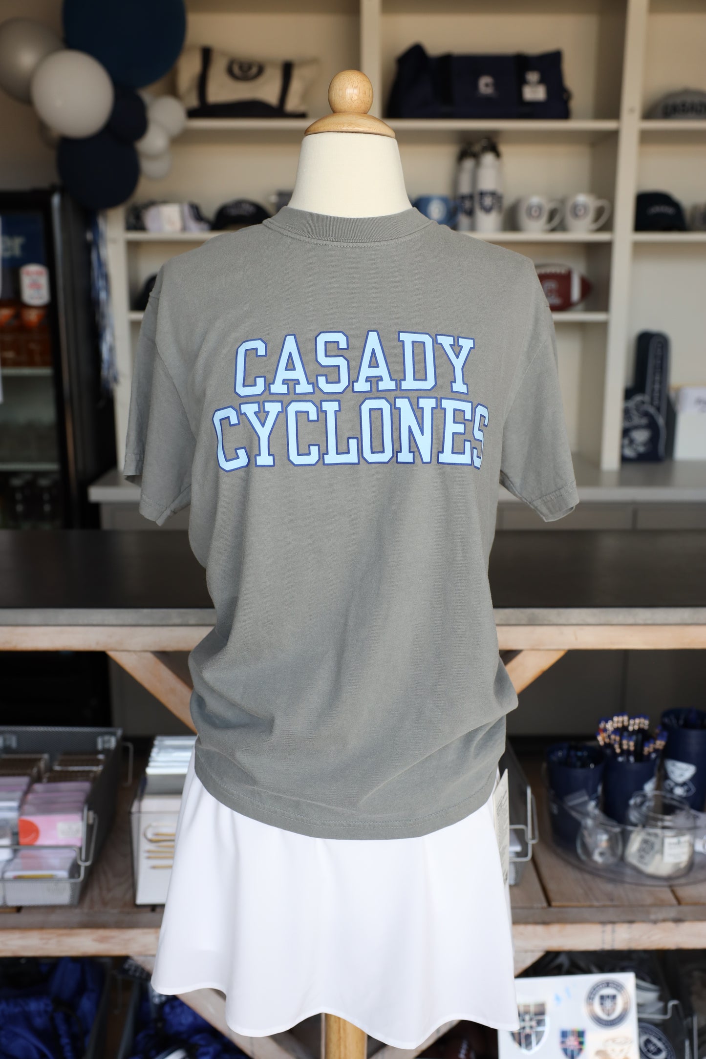 Casady Cyclones Puff Paint Tee