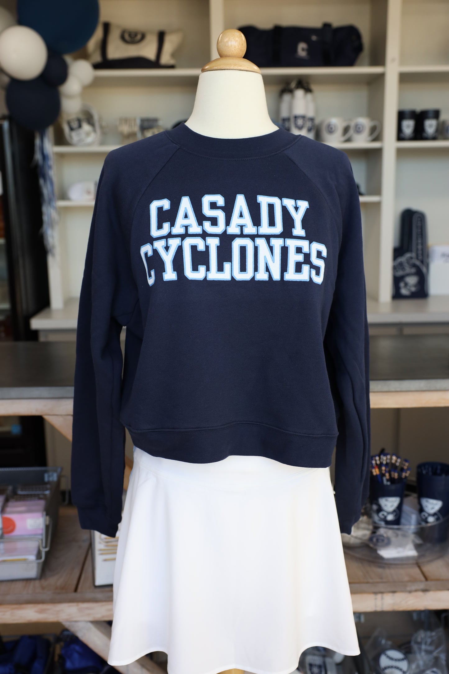 Cyclones Puff Paint Pullover