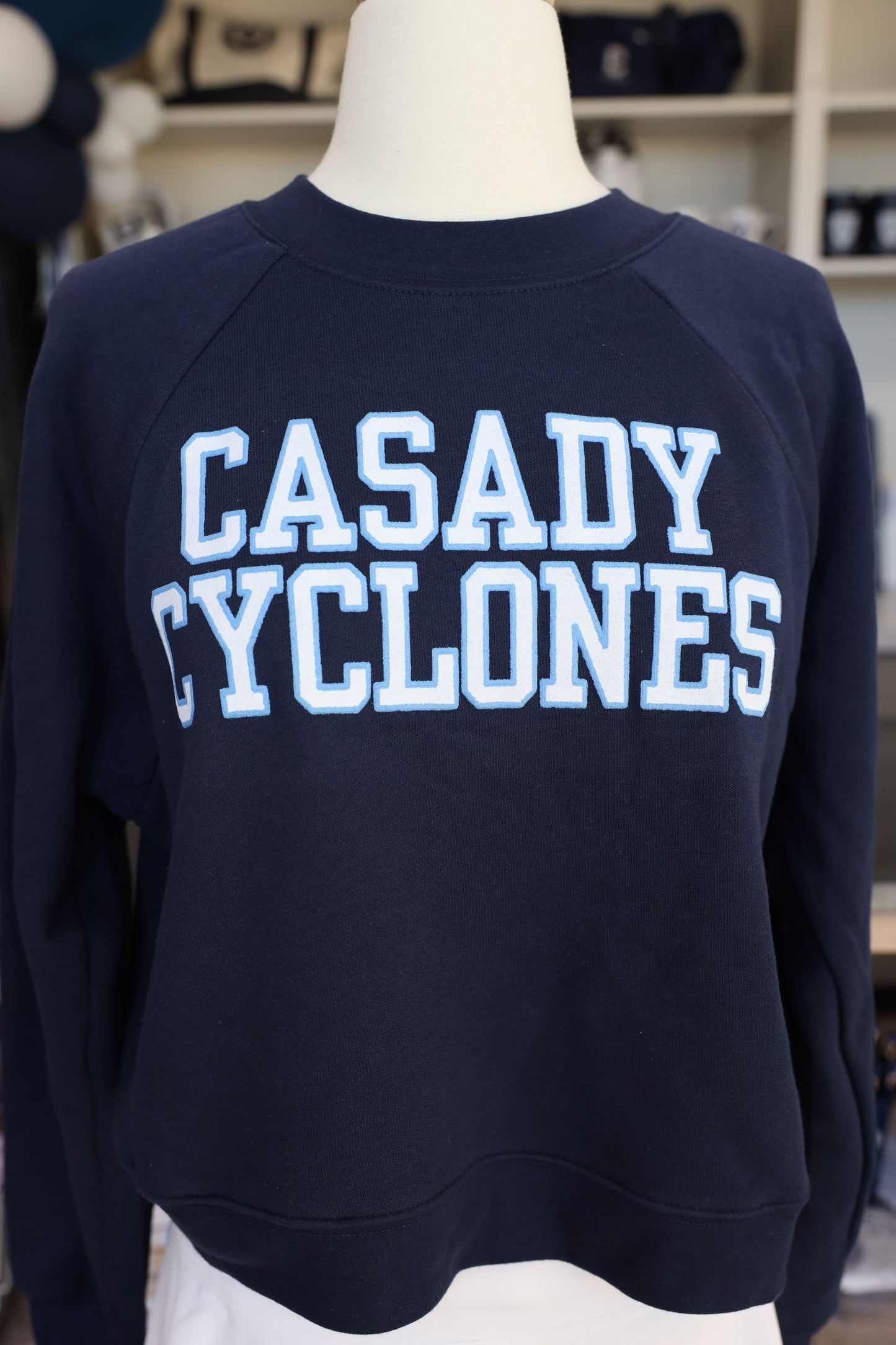 Cyclones Puff Paint Pullover