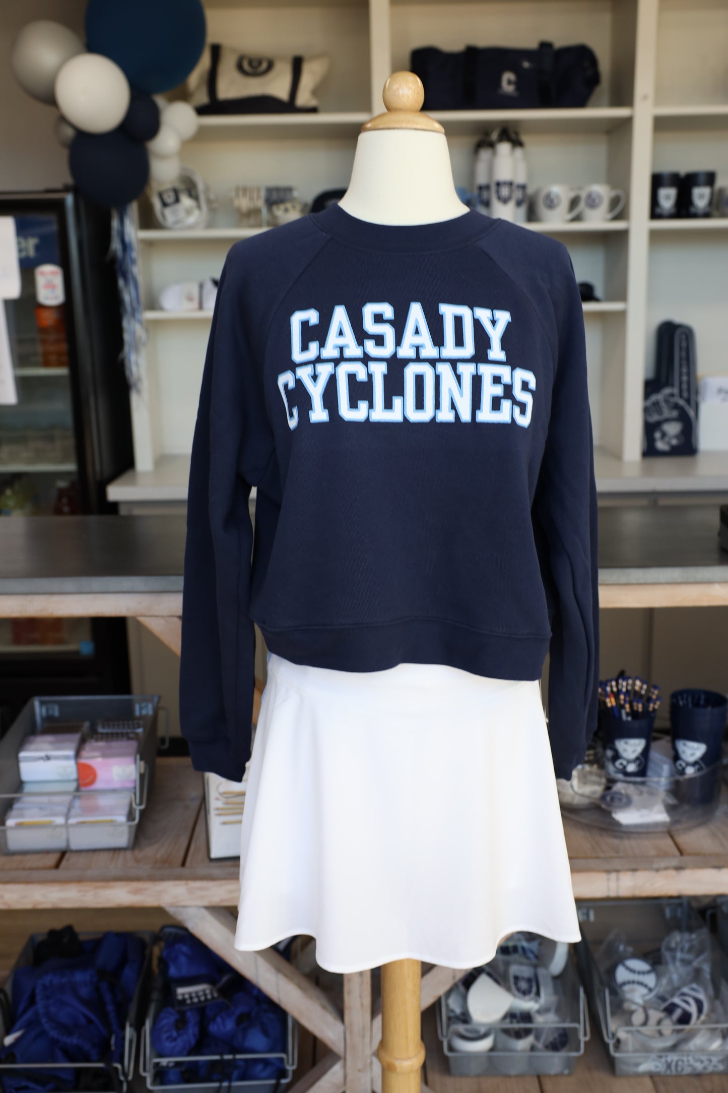 Cyclones Puff Paint Pullover