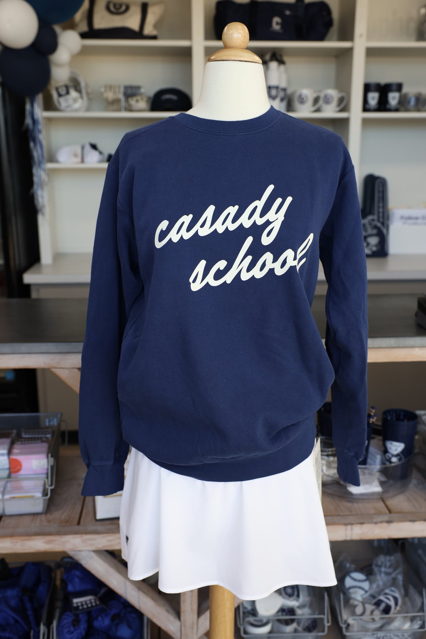 Casady School Script Sweatshirt