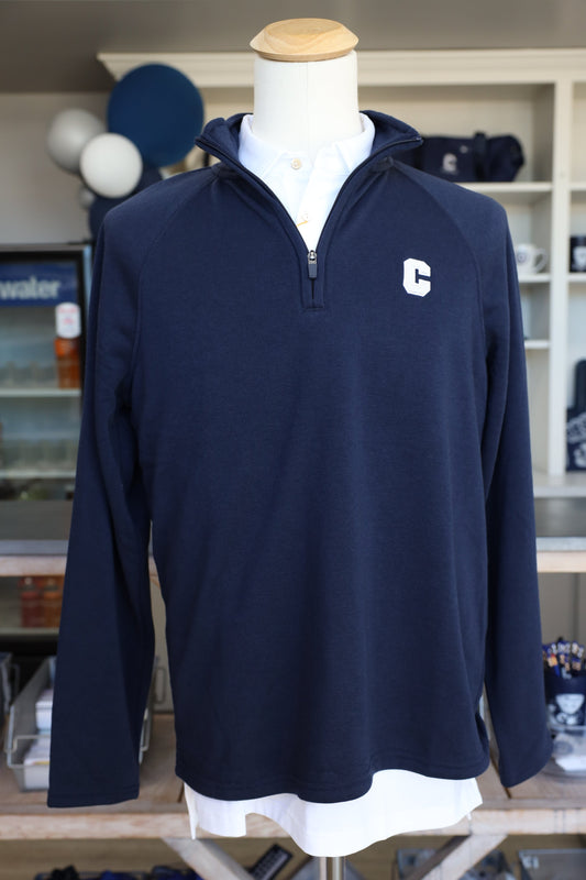 "C" 1/4 Zip Fleece Pullover