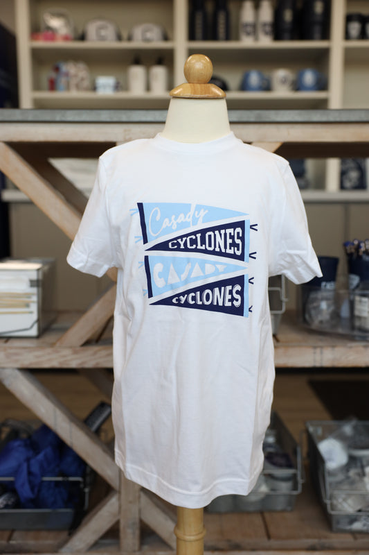 Casady Cyclones Pennant Tee