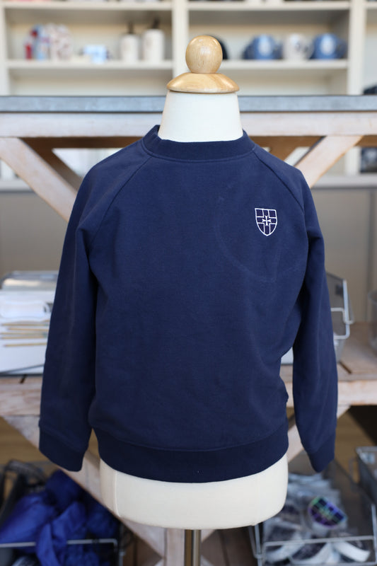 Classic Youth Crewneck w/ Crest