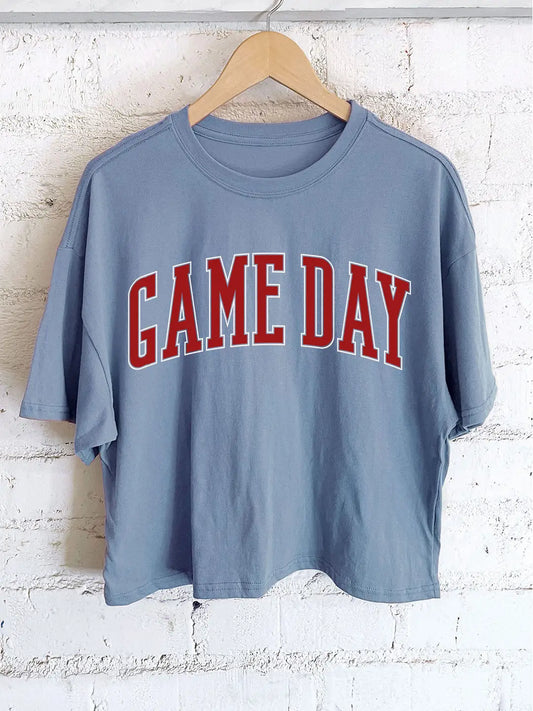 Women's Game Day Crop Tee
