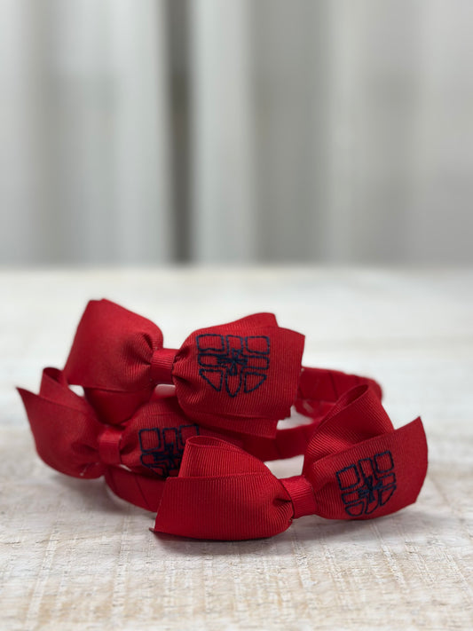Hand Stitched Bow Headband