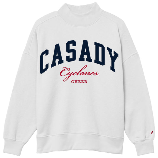Casady Cyclones Cheer Mock Neck