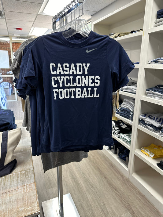 Cyclones Football Dri Fit Tee