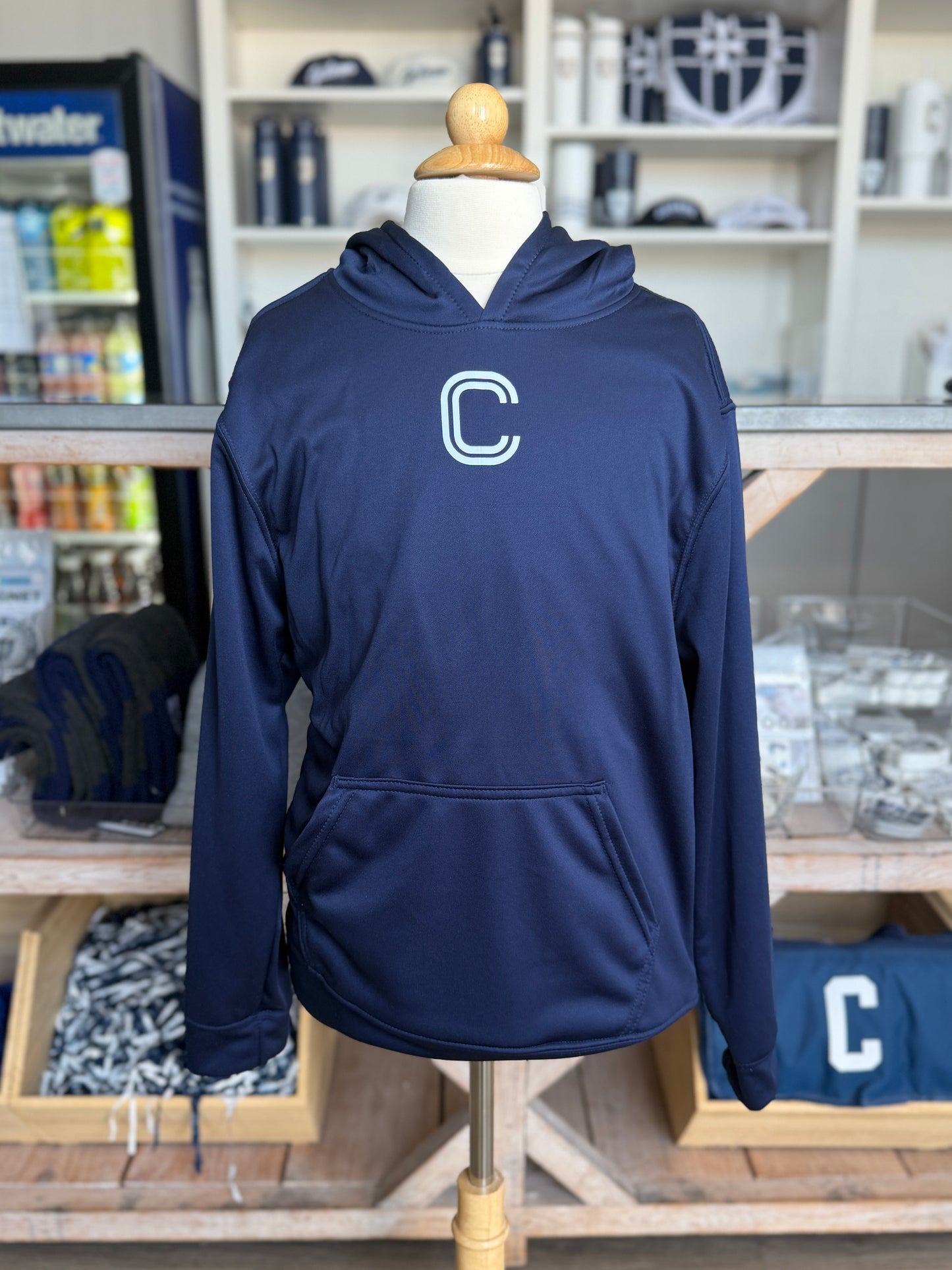 "C" Overtime Design Performance Hoodie