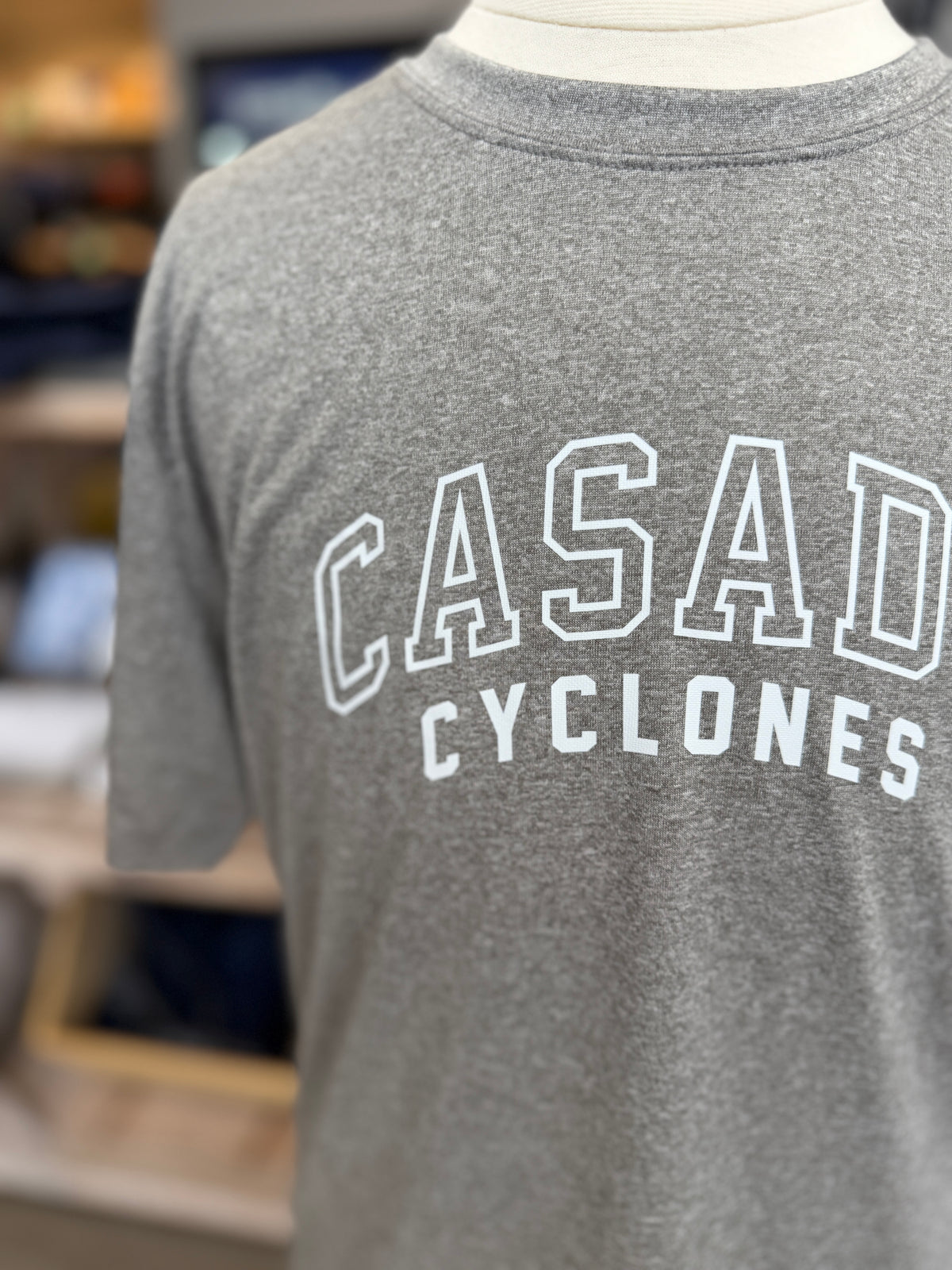 Casady Cyclones Outline Performance Tee - 2 colors