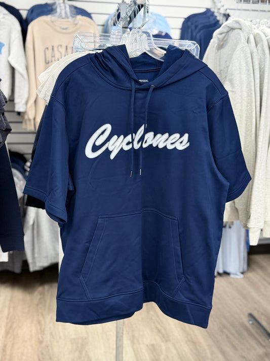Cyclones Stadium Short Sleeve Performance Hoodie