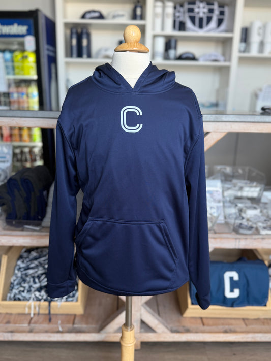 "C" Overtime Design Performance Hoodie