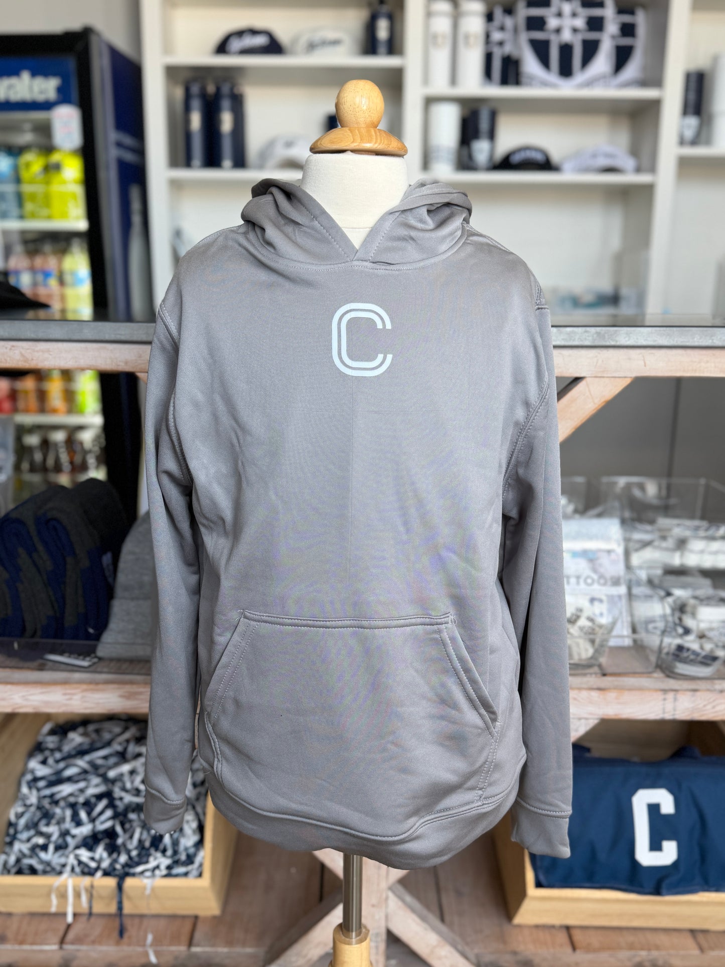 "C" Overtime Design Performance Hoodie
