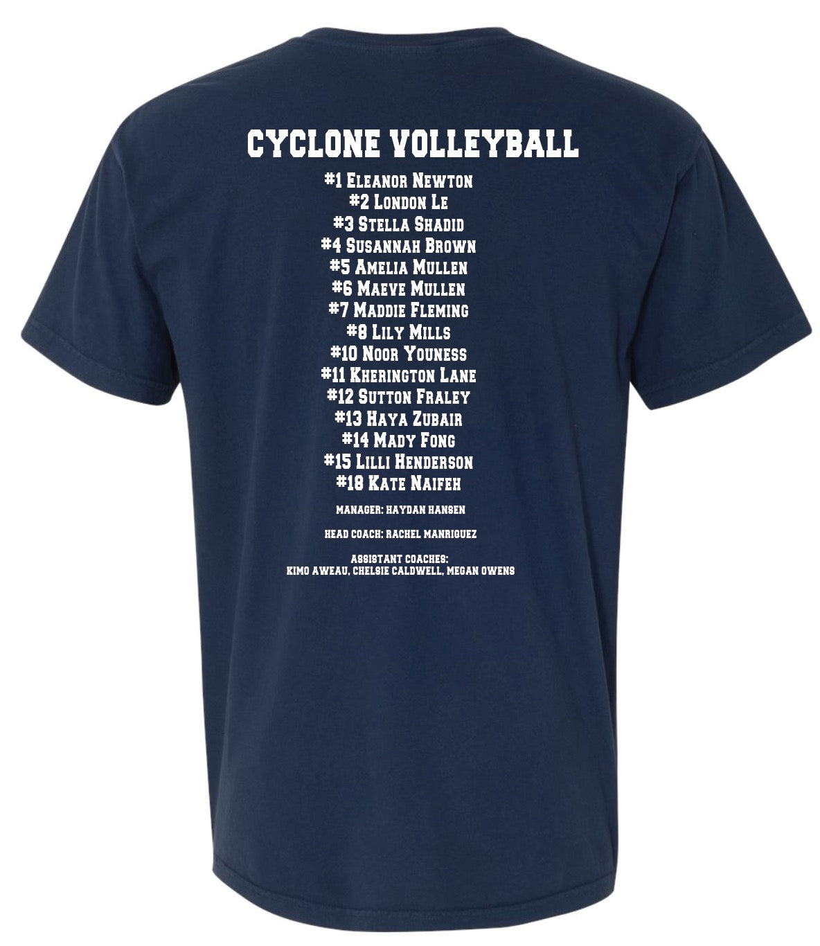 2025 Girls State Volleyball Tee