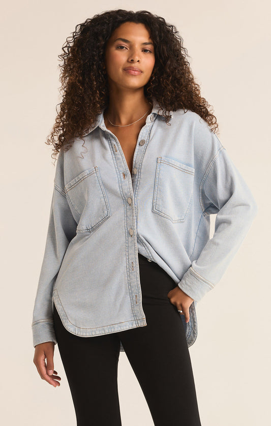 C Denim Shirt Jacket