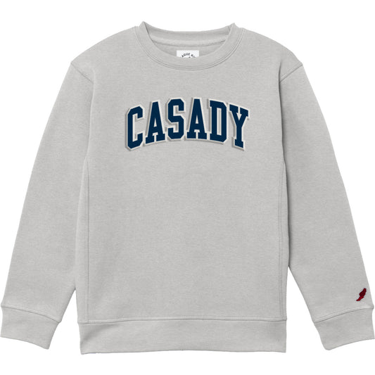 Youth Embroidered Essential Crew