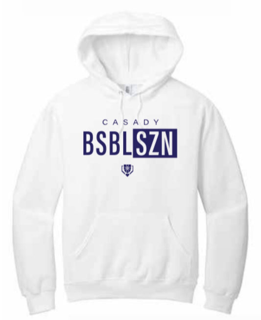 Casady Baseball Season Hoodie - 2 styles