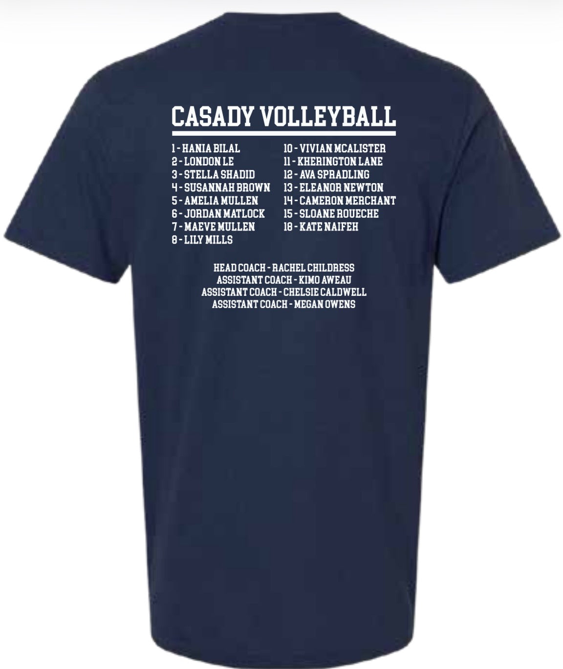 Casady Volleyball State Tee '26